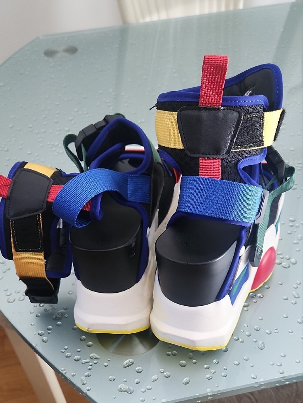 Anthony Wang Multicolor Strappy Sport Sandal Sneakers - Picture 2 of 5